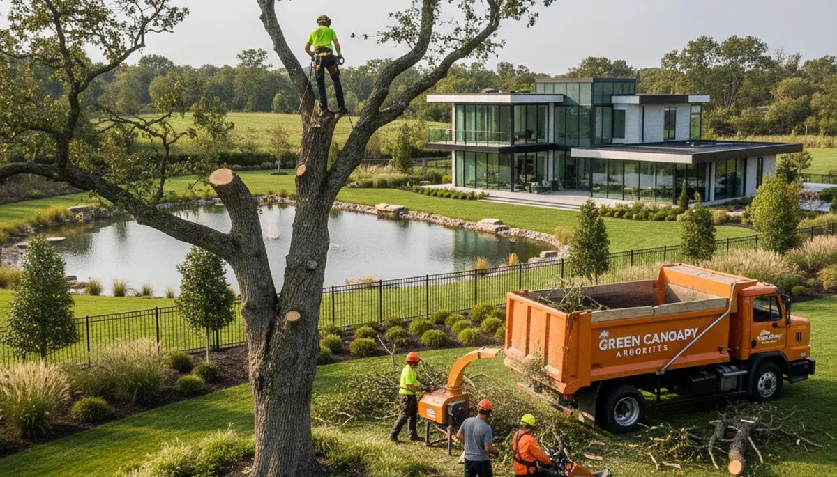 Professional landscaping and tree removal in Baton Rouge, LA by Chop Chop Tree experts