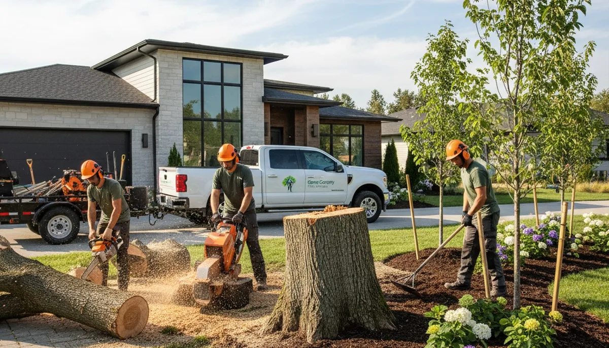 Professional landscaping and tree removal in Baton Rouge, LA by Chop Chop Tree experts