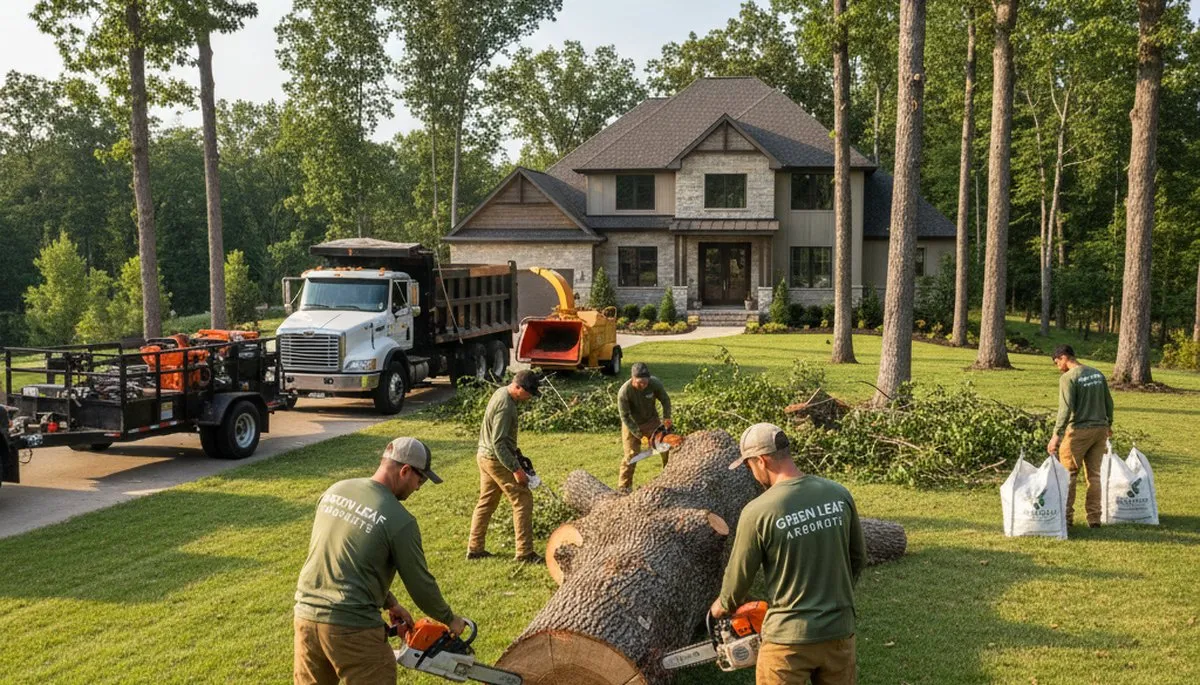 Professional lawn care and tree removal service in Baton Rouge, LA by Chop Chop Tree experts