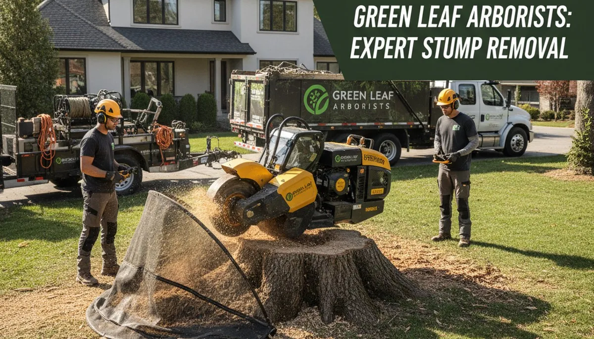 Professional stump removal service in Baton Rouge, LA by Chop Chop Tree experts