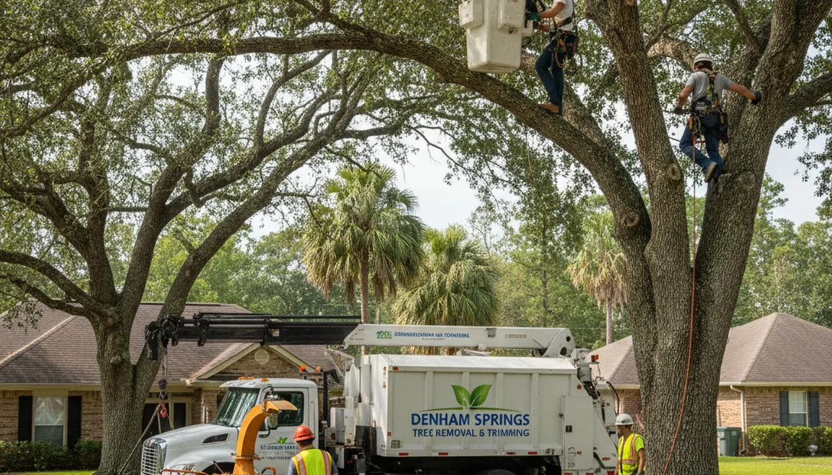 Professional tree removal service in Baton Rouge LA by certified arborists