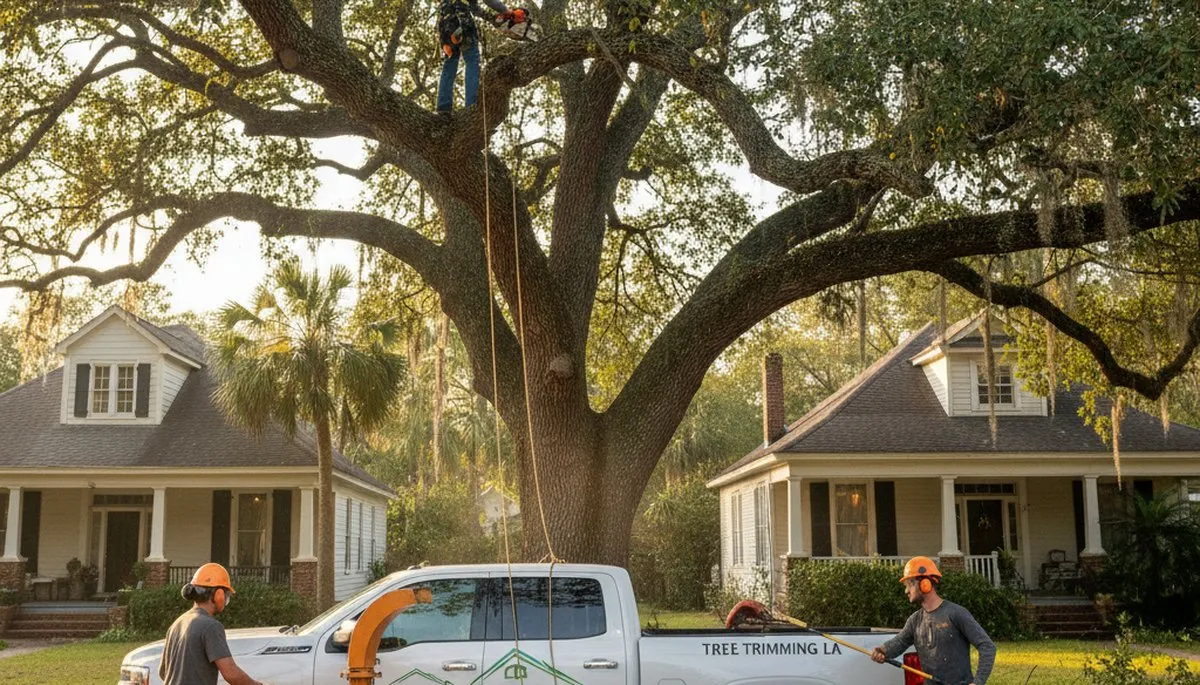 Professional tree removal service in Baton Rouge, LA by certified arborists