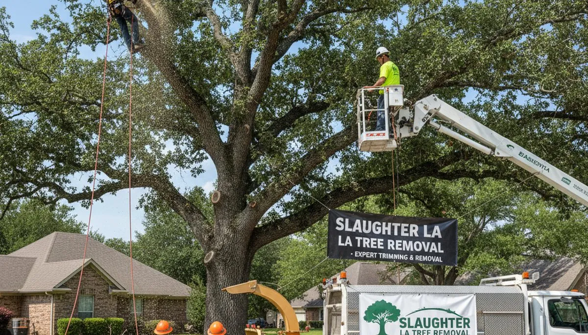 Professional tree removal service in Baton Rouge, LA by certified arborists